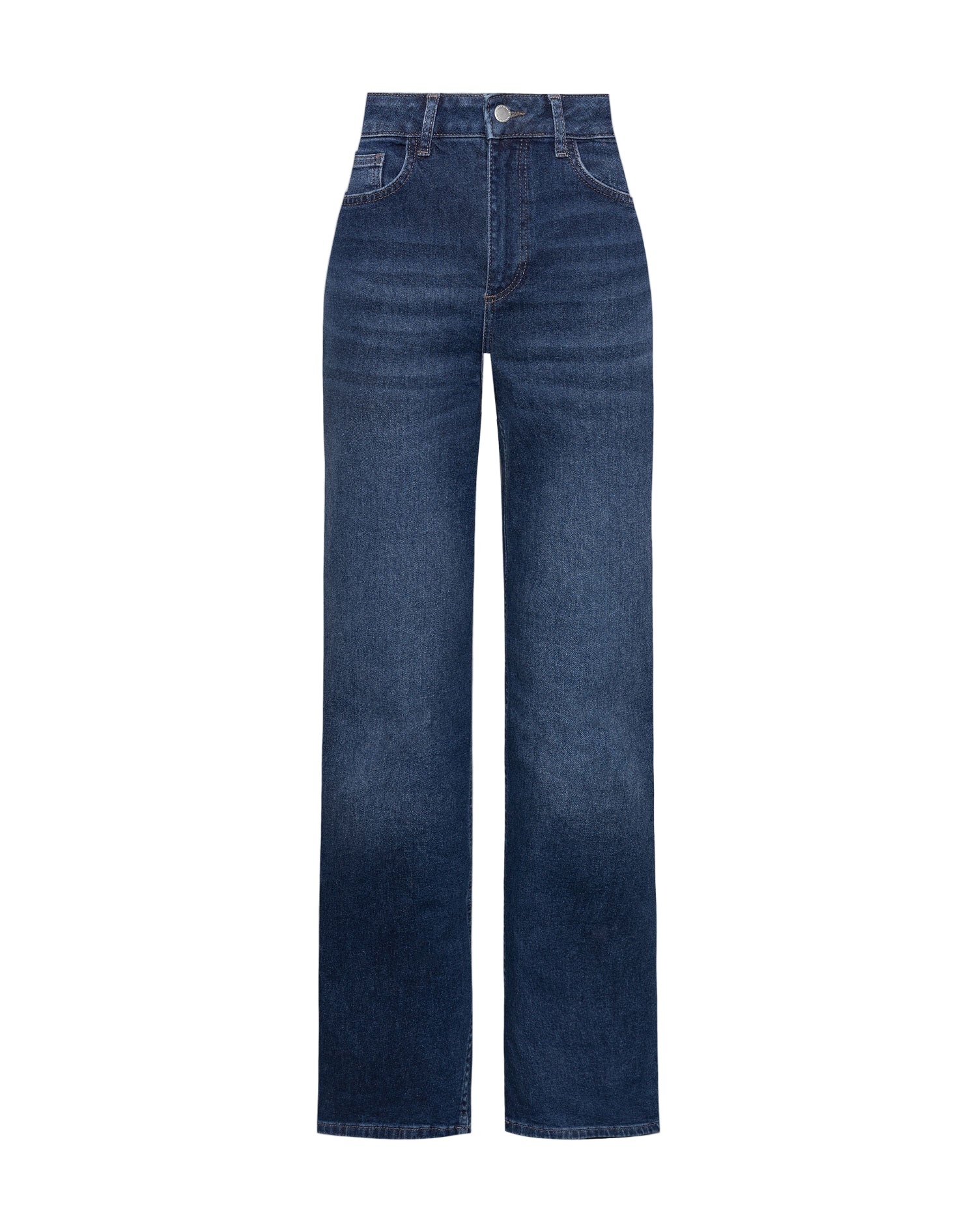 Bootcut Jeans Marineblauw met Stretch en Diverse Lengtematen voor Comfortabele Pasvorm 0