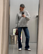 Bootcut Jeans Marineblauw met Stretch en Diverse Lengtematen voor Comfortabele Pasvorm 4