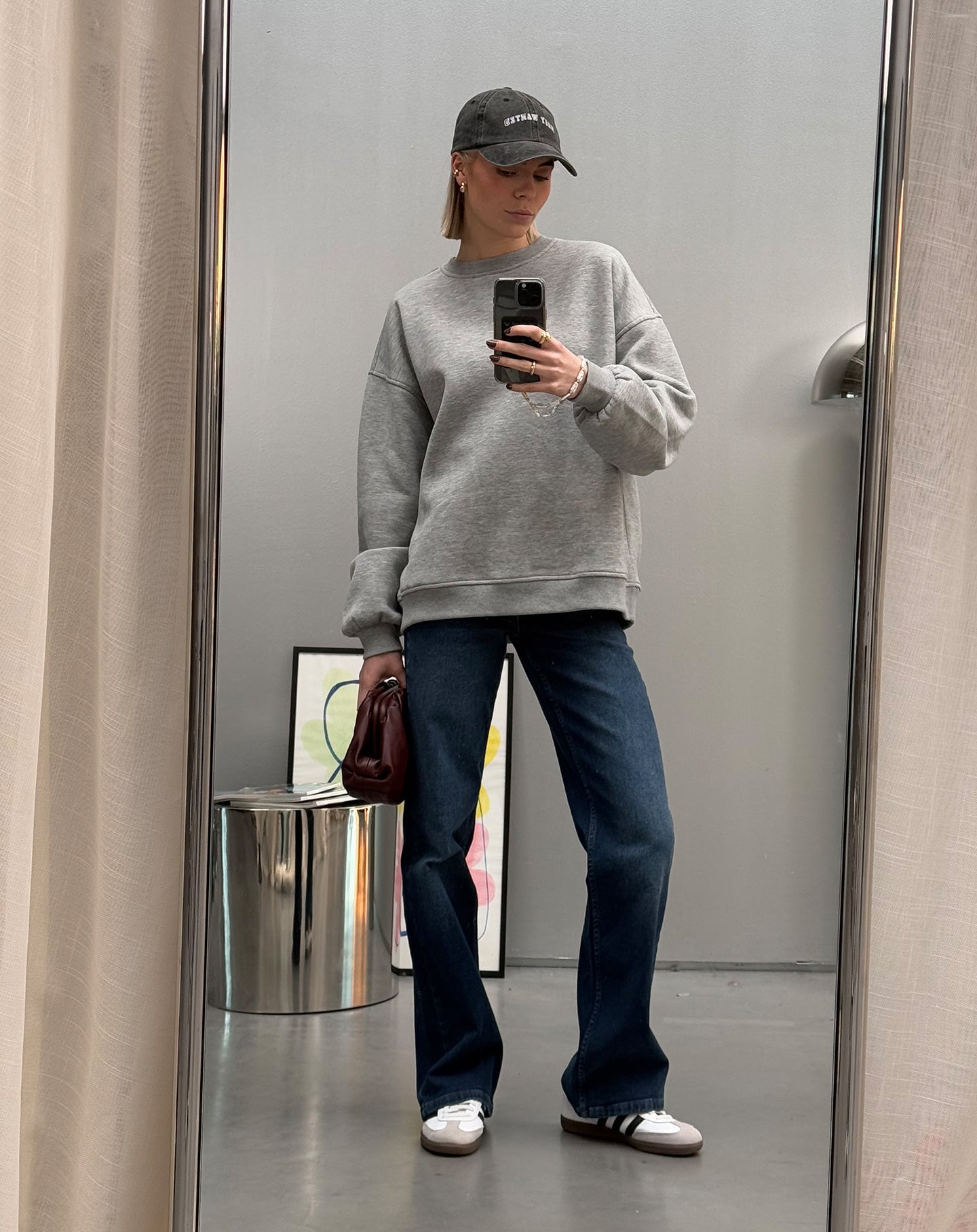 Bootcut Jeans Marineblauw met Stretch en Diverse Lengtematen voor Comfortabele Pasvorm 4