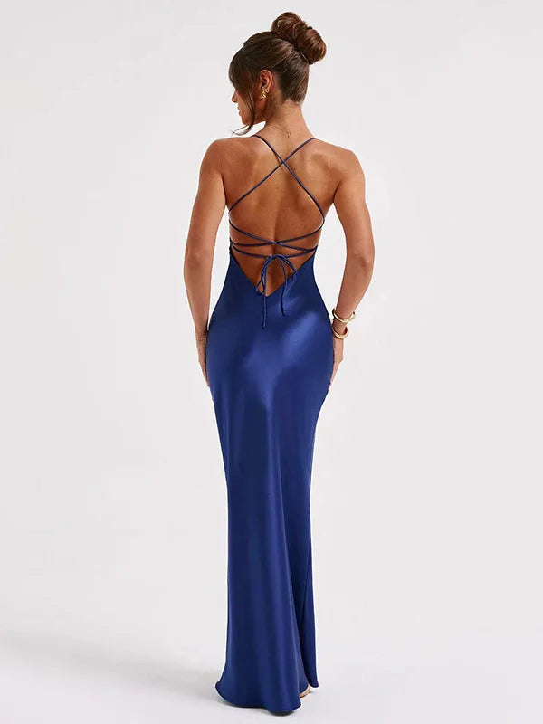 Elegante Maxi Jurk voor Dames – Lange Jurk Geschikt voor Bruiloften en Formele Evenementen, Hoogwaardige Stoffen en Comfortabele Pasvorm 8
