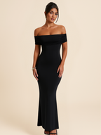 Elegante Maxi Jurk voor Dames met Open Rug en Vloerlengte – Comfortabele Lange Jurk voor Speciale Gelegenheden 0