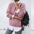 Elena Dames Trui Ronde Hals – Tijdloze Sweater voor Casual en Formele Gelegenheden, Verkrijgbaar in Diverse Kleuren 1