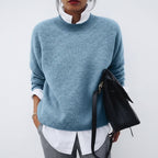 Elena Dames Trui Ronde Hals – Tijdloze Sweater voor Casual en Formele Gelegenheden, Verkrijgbaar in Diverse Kleuren 5