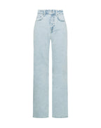 Lichtblauwe Bootcut Jeans met Voor- en Achterzakken – Verkrijgbaar in Diverse Lengtes voor Optimale Pasvorm 0