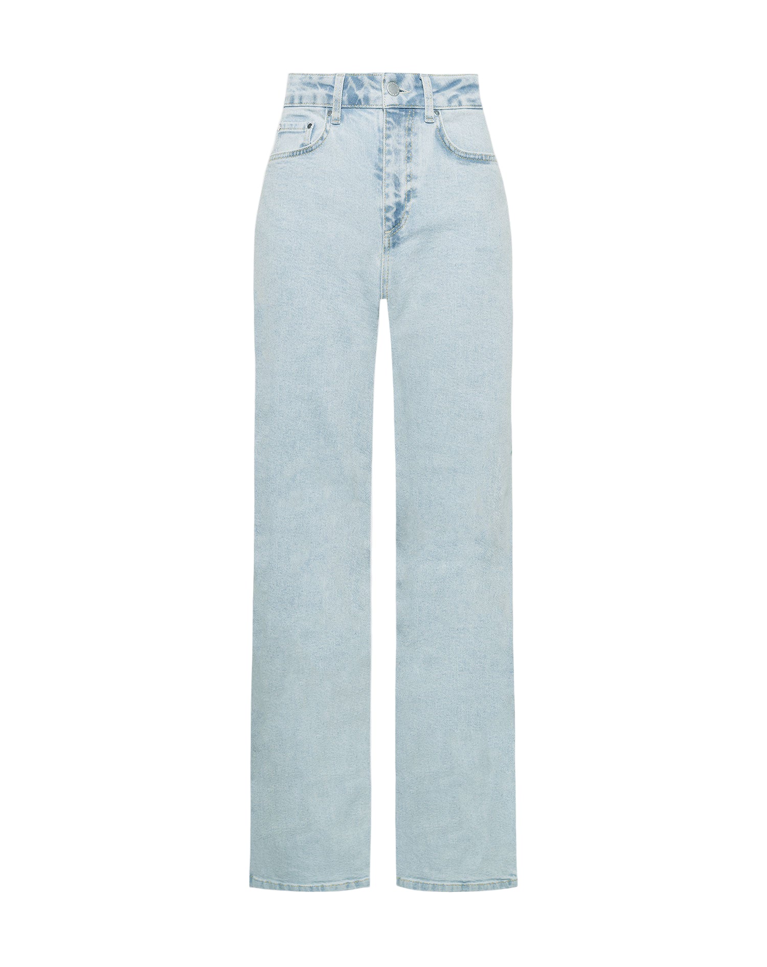 Lichtblauwe Bootcut Jeans met Voor- en Achterzakken – Verkrijgbaar in Diverse Lengtes voor Optimale Pasvorm 0