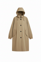 Lichtgewicht Waterdichte Dames Windjack met Verstelbare Capuchon en Oversized Pasvorm – Comfortabel en Functioneel 5