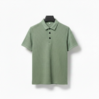 Men's Anti-Crease Polo Shirt, Lightweight Breathable Short Sleeve Top, Classic Collar, Sizes S-4XL