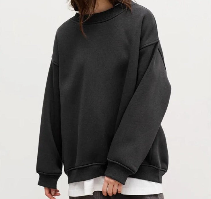 Oversized Trui Dames van Zachte Stof - Comfortabele en Stijlvolle Sweater voor Elk Seizoen 4