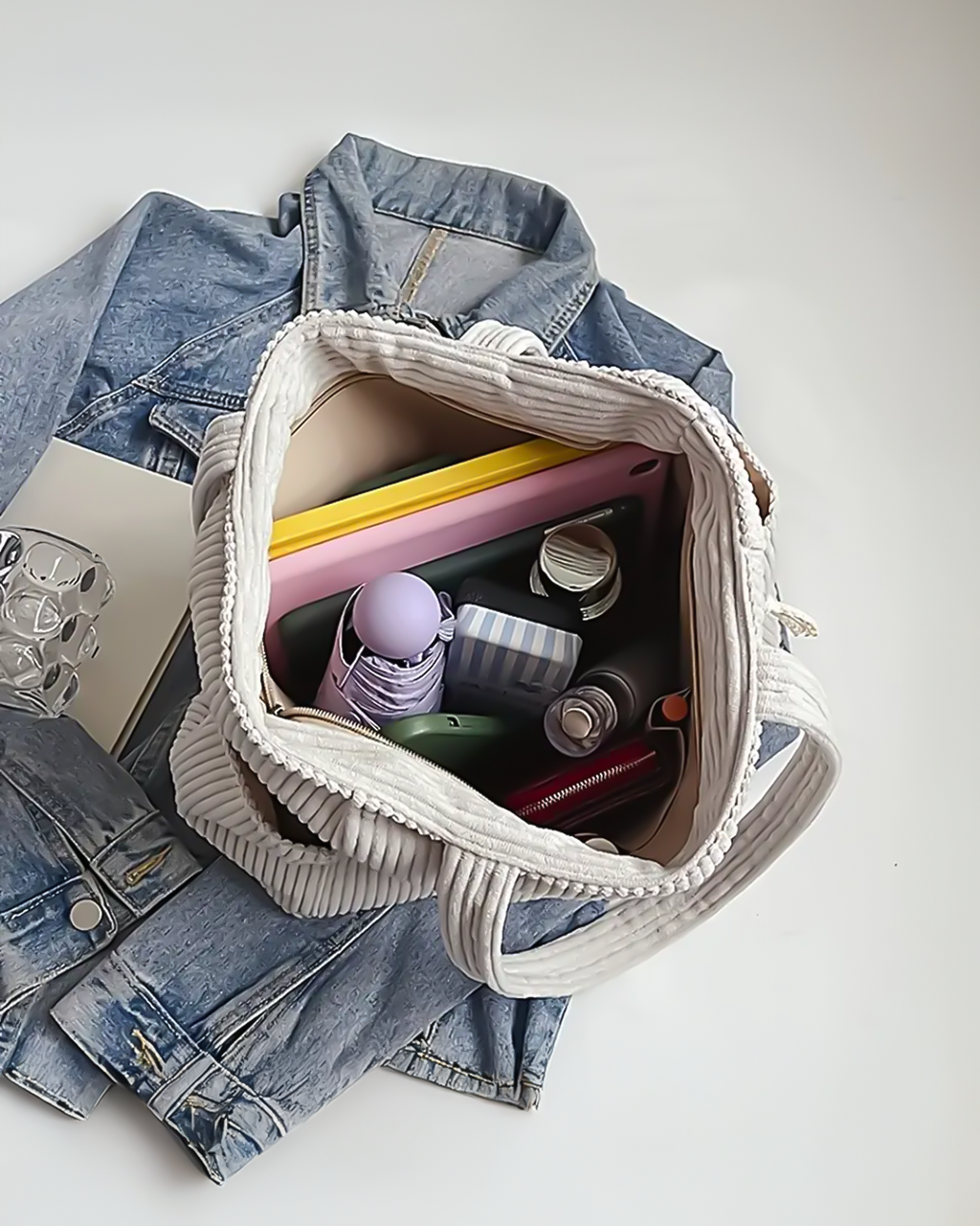 Stijlvolle Casual Dames Schoudertas met Koorddetail – Licht en Ruim Ontwerp voor dagelijks gebruik 2