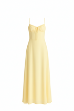 Vrouwelijke Maxi Zomerjurk Dames met Strikdetail