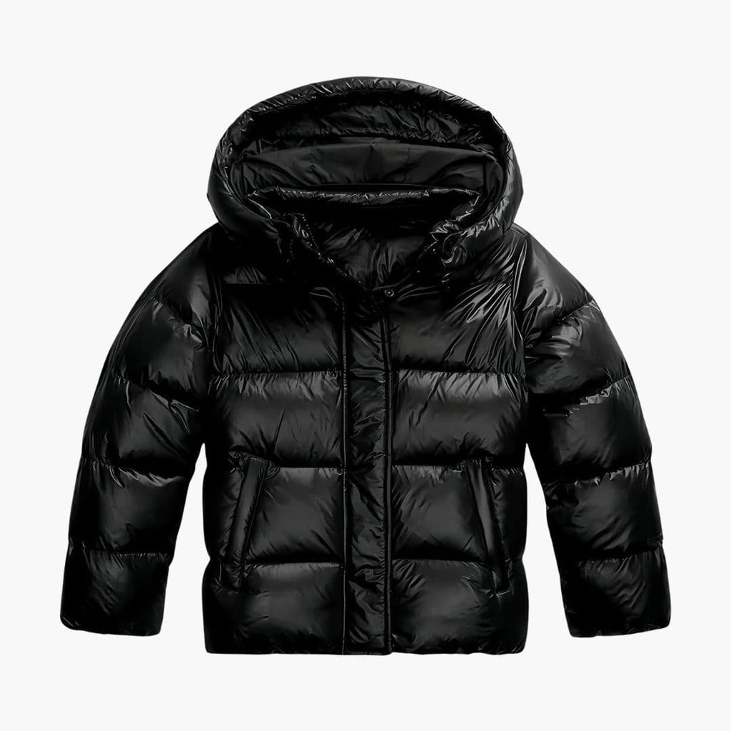 Women's Quilted Jacket with Hood and Front Pockets – Stylish Winter Coat for Comfort and Warmth 7