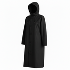 Women's Waterproof Trench Coat with Hood – Lightweight Stylish Outerwear for Spring and Autumn