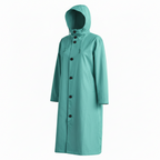 Women's Waterproof Trench Coat with Hood – Lightweight Stylish Outerwear for Spring and Autumn