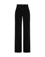 Zwarte Bootcut Jeans met Stretch en Diverse Lengtes – Comfortabele Pasvorm en Praktische Zakken 0