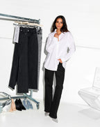 Zwarte Bootcut Jeans met Stretch en Diverse Lengtes – Comfortabele Pasvorm en Praktische Zakken 5